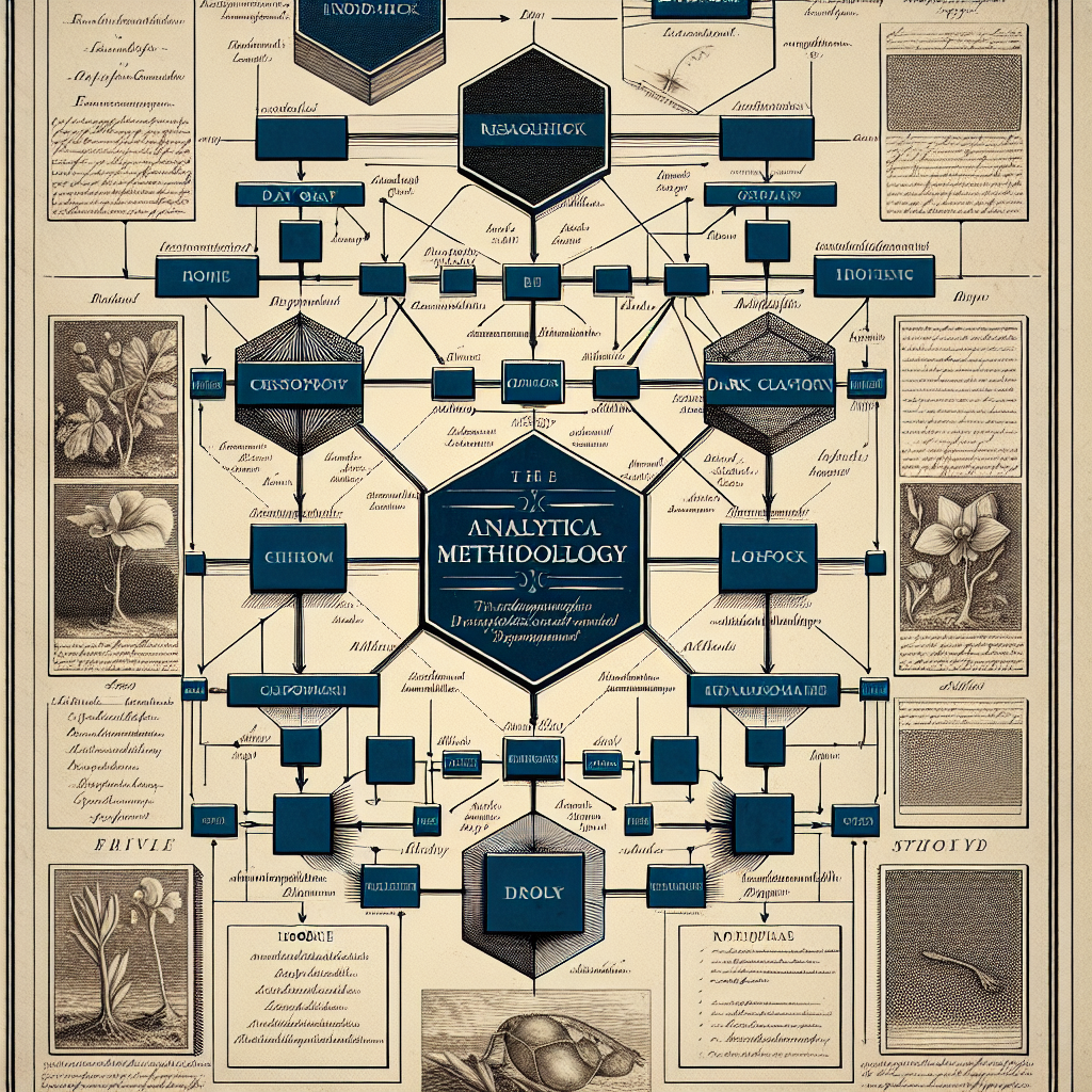 Engraved botanical plates and a dense, blue-ink diagram on aged paper, resembling a 19th-century academic journal.